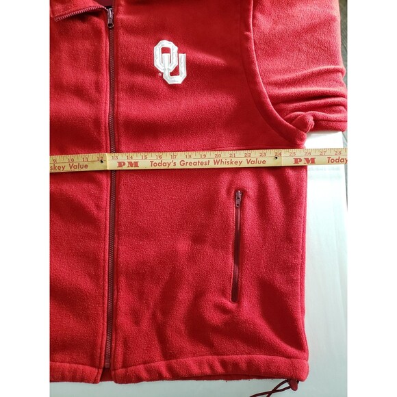G3 Sports Carl Banks Oklahoma University Jacket/Vest Combo Sz LG Crimson Tide - Picture 9 of 11